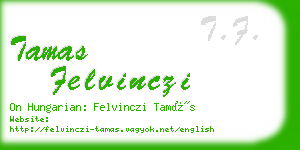 tamas felvinczi business card